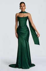 Emerald Kensington Maxi Dress