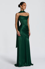 Emerald Kensington Maxi Dress