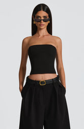 Kerry Blouse - Midnight Black