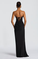 Liora Black Maxi Dress