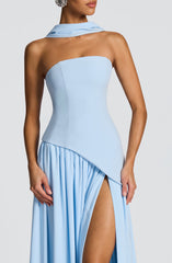 Maliyah Baby Blue Maxi Dress