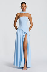 Maliyah Baby Blue Maxi Dress