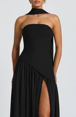 Maliyah Black Maxi Dress