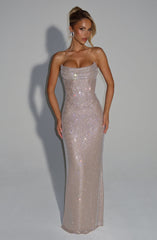 Mirabella Nude Maxi Dress