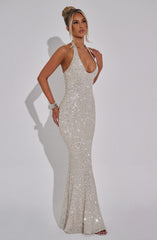 Champagne Odette Maxi Dress