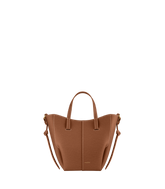WOMEN'S SCULPTURAL TEXTURED MINI CASUAL TOTE BAG