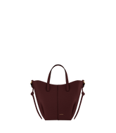 WOMEN'S FLORAL TEXTURED MINI CASUAL TOTE BAG