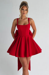 Red Rue Mini Dress