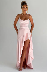Samira Blush Maxi Dress