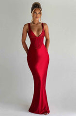 Shae Red Maxi Dress