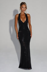 Starla Black Maxi Dress