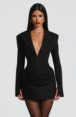 Susie Black Mini Dress