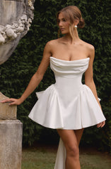 Ivory Trinity Mini Dress