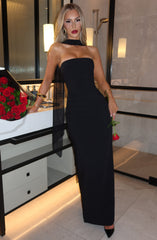 Yulia Black Maxi Dress