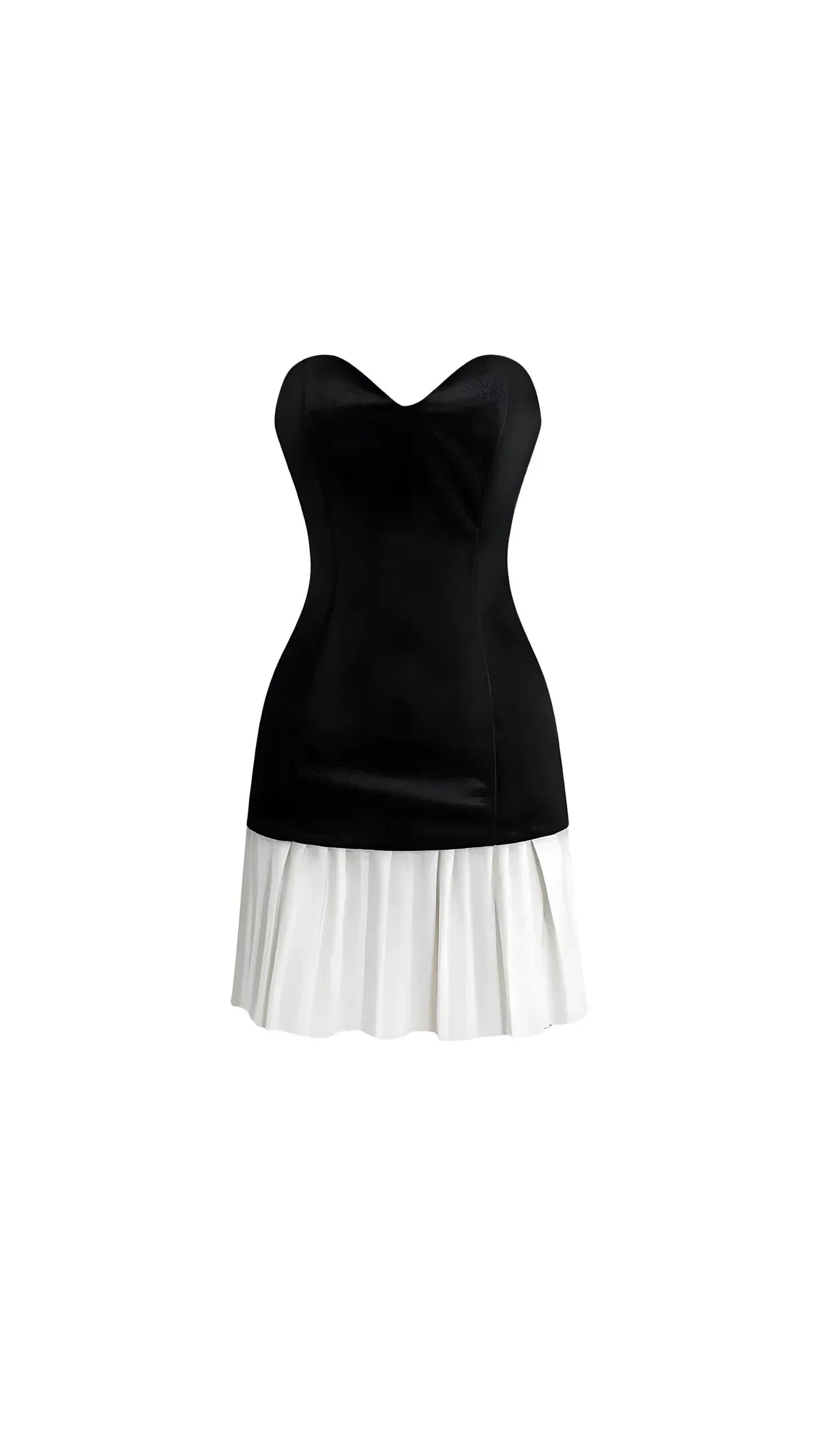 Belle Velvet Sweetheart Mini Dress