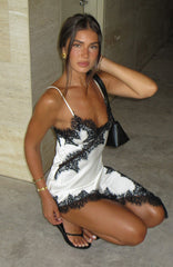 Cassie Mini Satin Dress