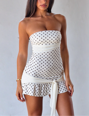 Maya Wrap Mini Dress