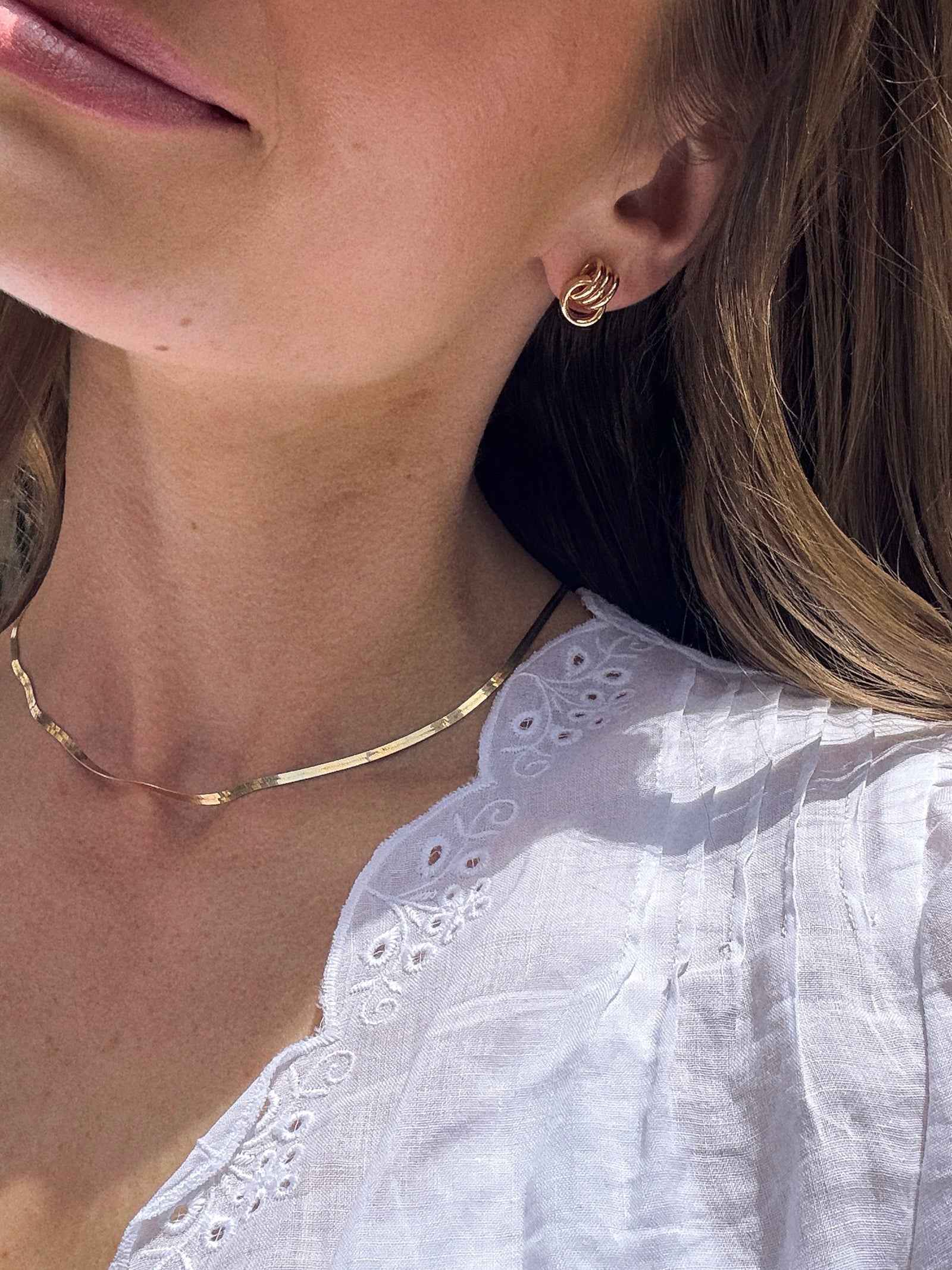 Shiloh Gold Earrings - Gold