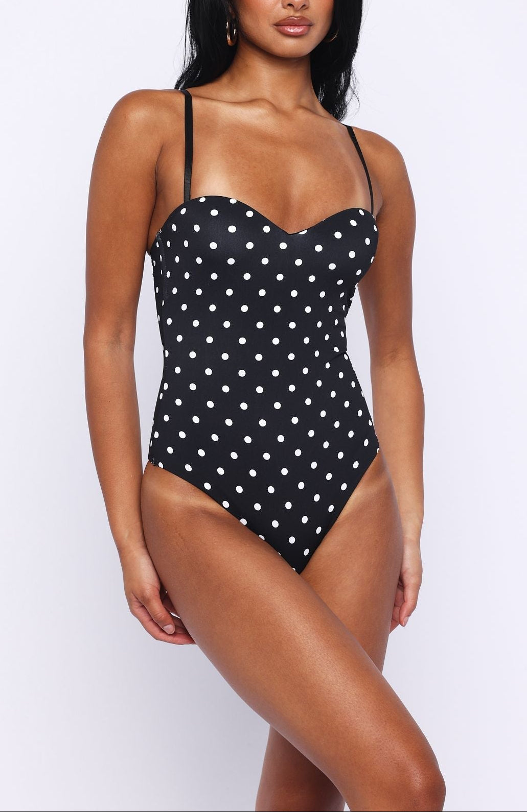 Bella Black Polka Muse Bodysuit