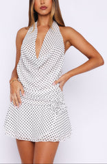 Rosalie Polka Mini Dress
