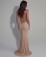 Stretch Mesh, Rhinestone Glow, Black-Tie Events