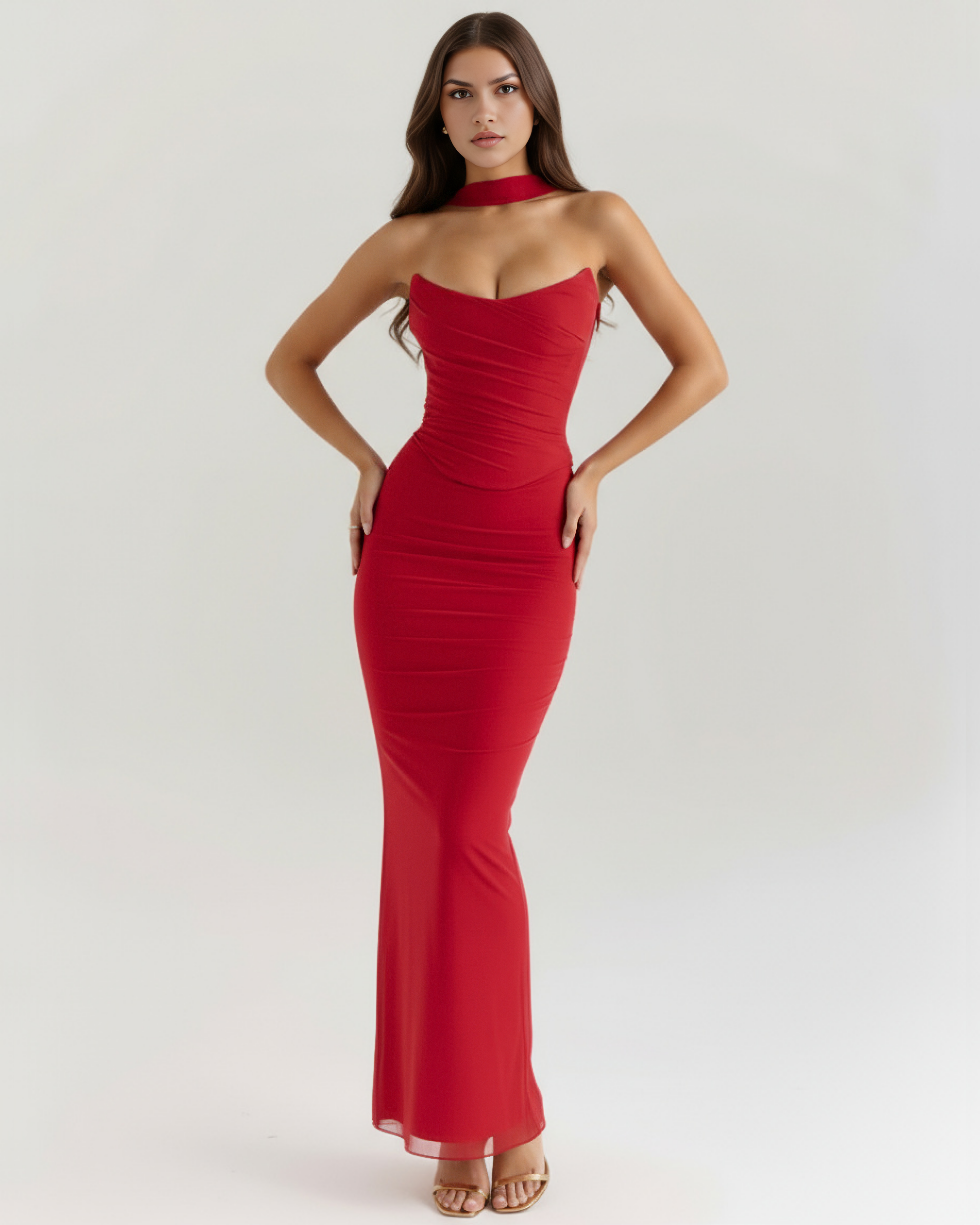 Corset, Skirt & Scarf, Perfect for Special Occasions