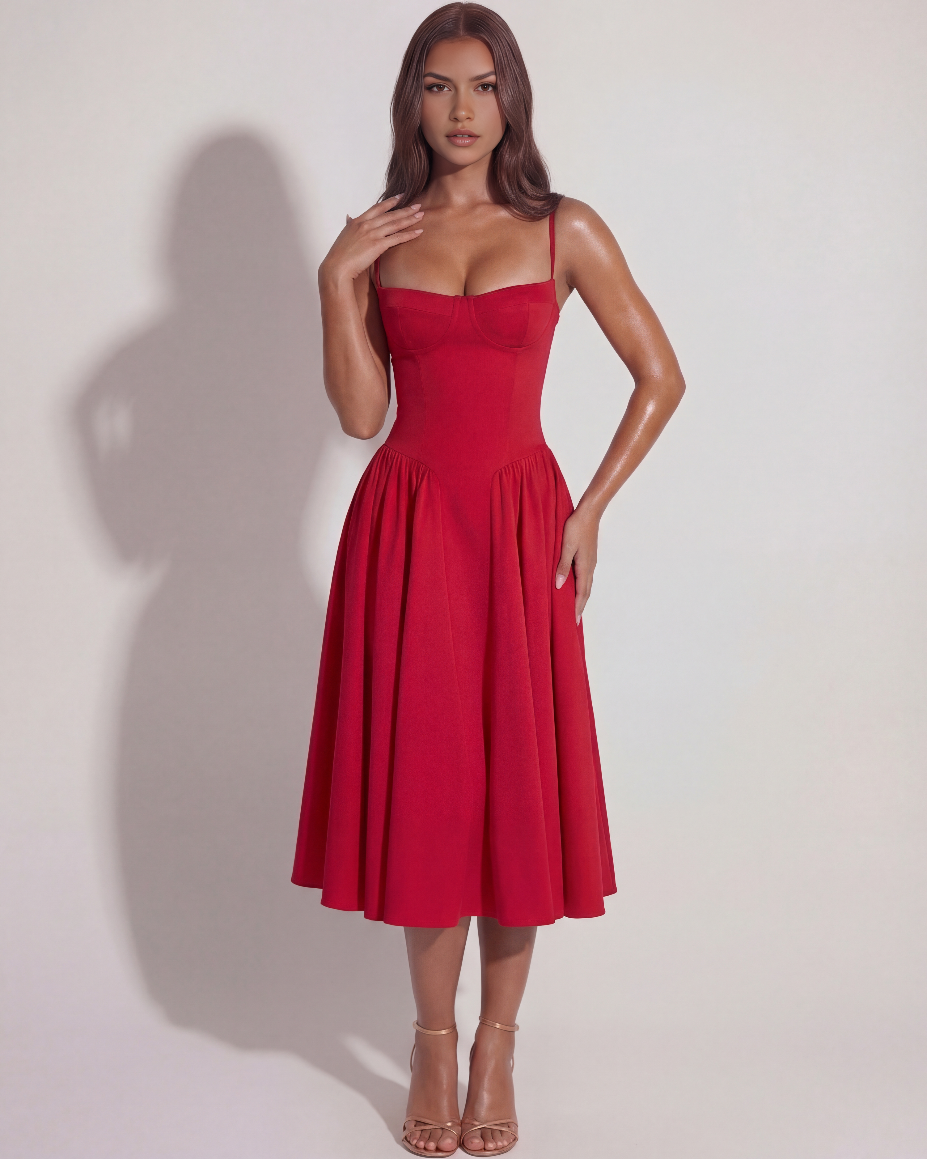 Sweetheart Neckline, Boned Bodice, Summer Events