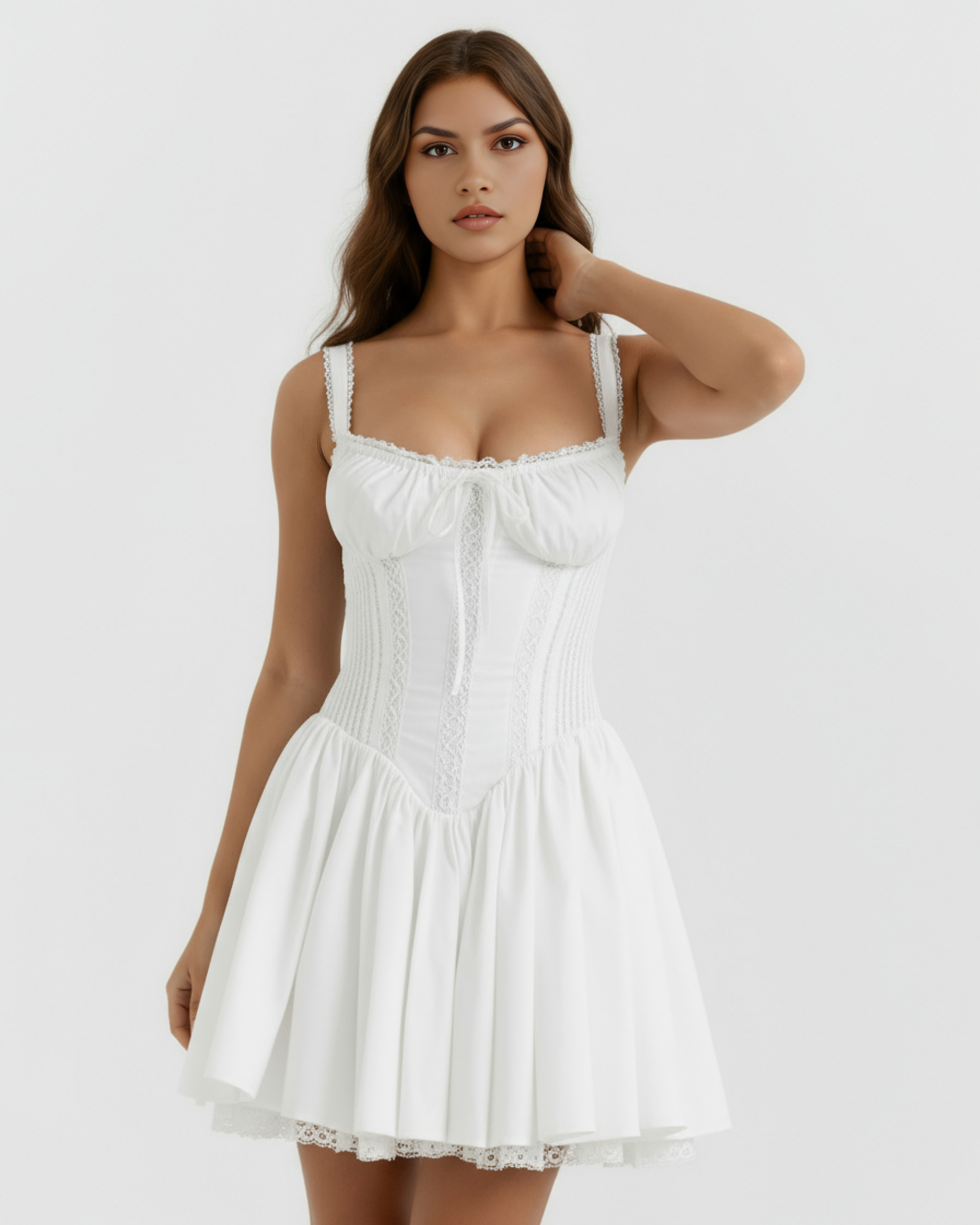 Soft Girl Style, Sweetheart Neckline, Romantic Dates & Brunches