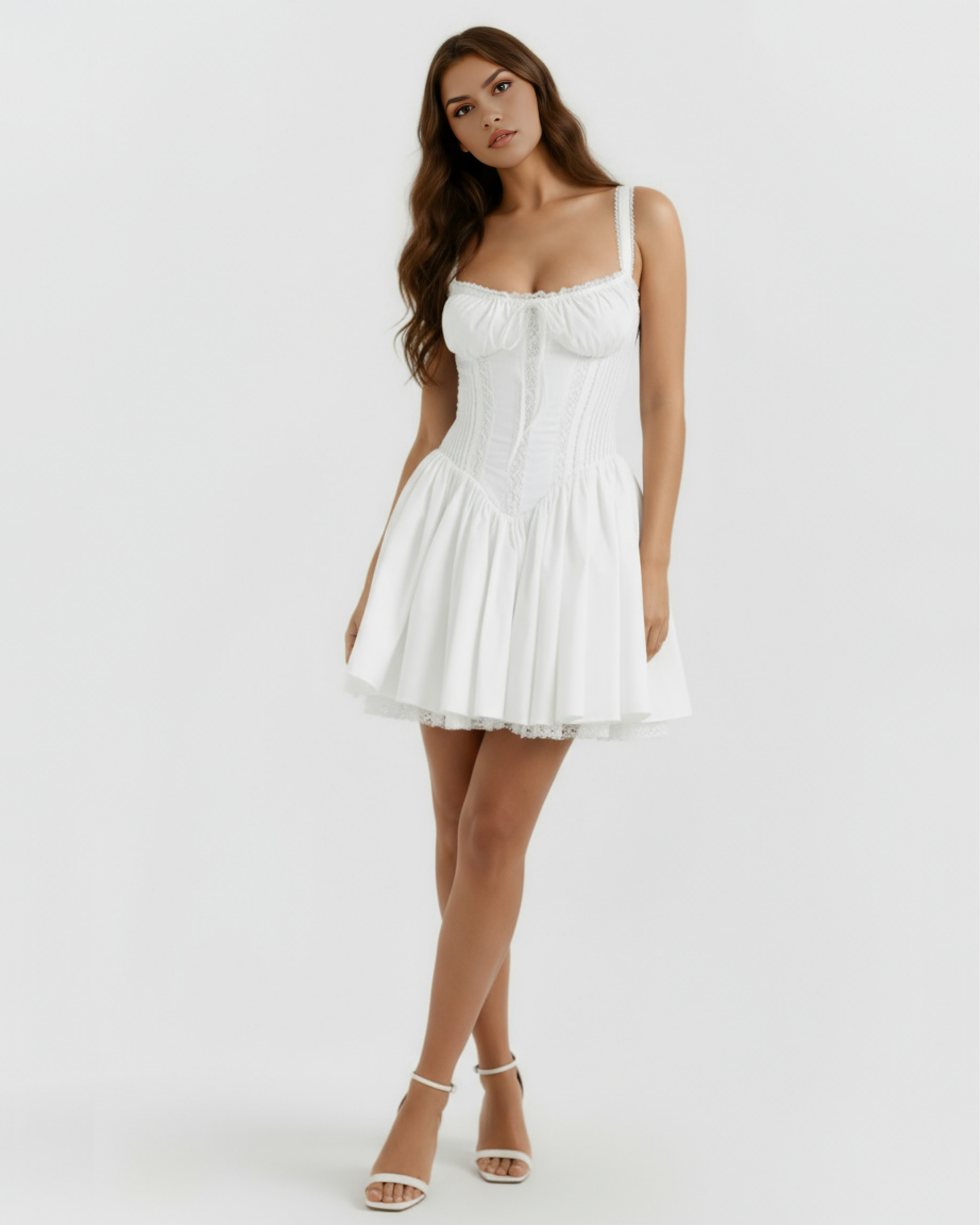 Soft Girl Style, Sweetheart Neckline, Romantic Dates & Brunches