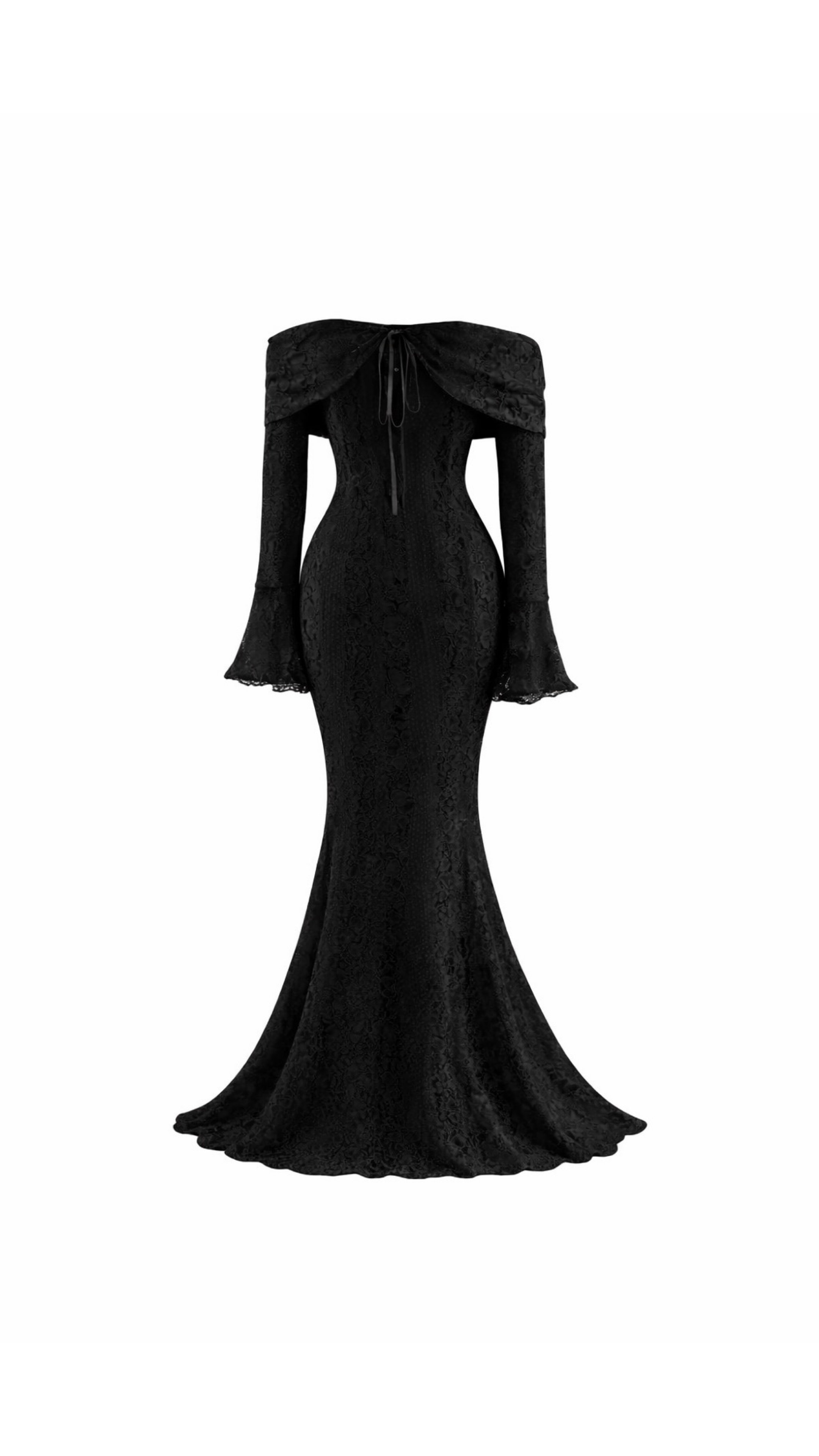 Leilani Lace Off-Shoulder Maxi Dress