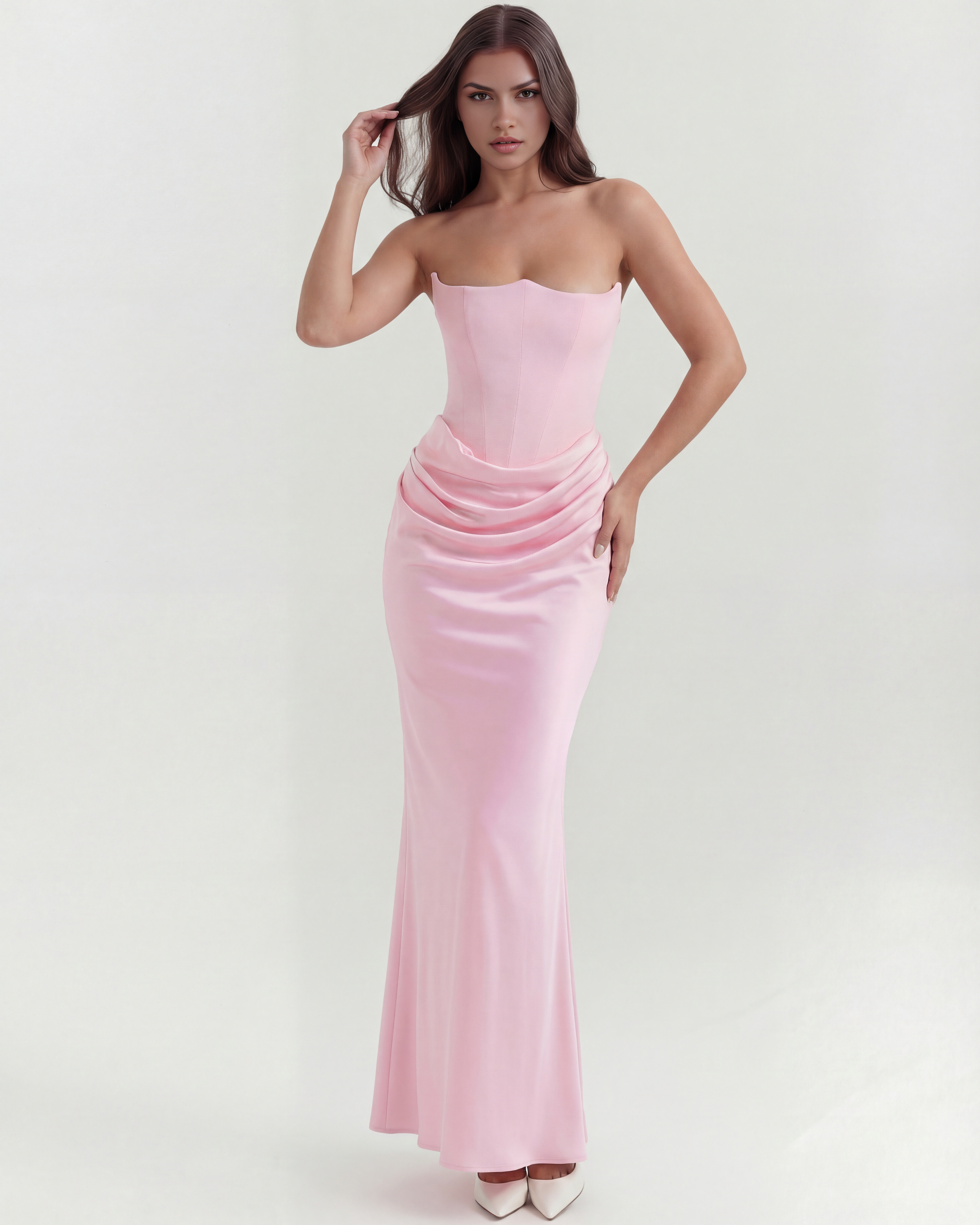 Boned Corset, Sculpted Shaping, Romantic Occasions