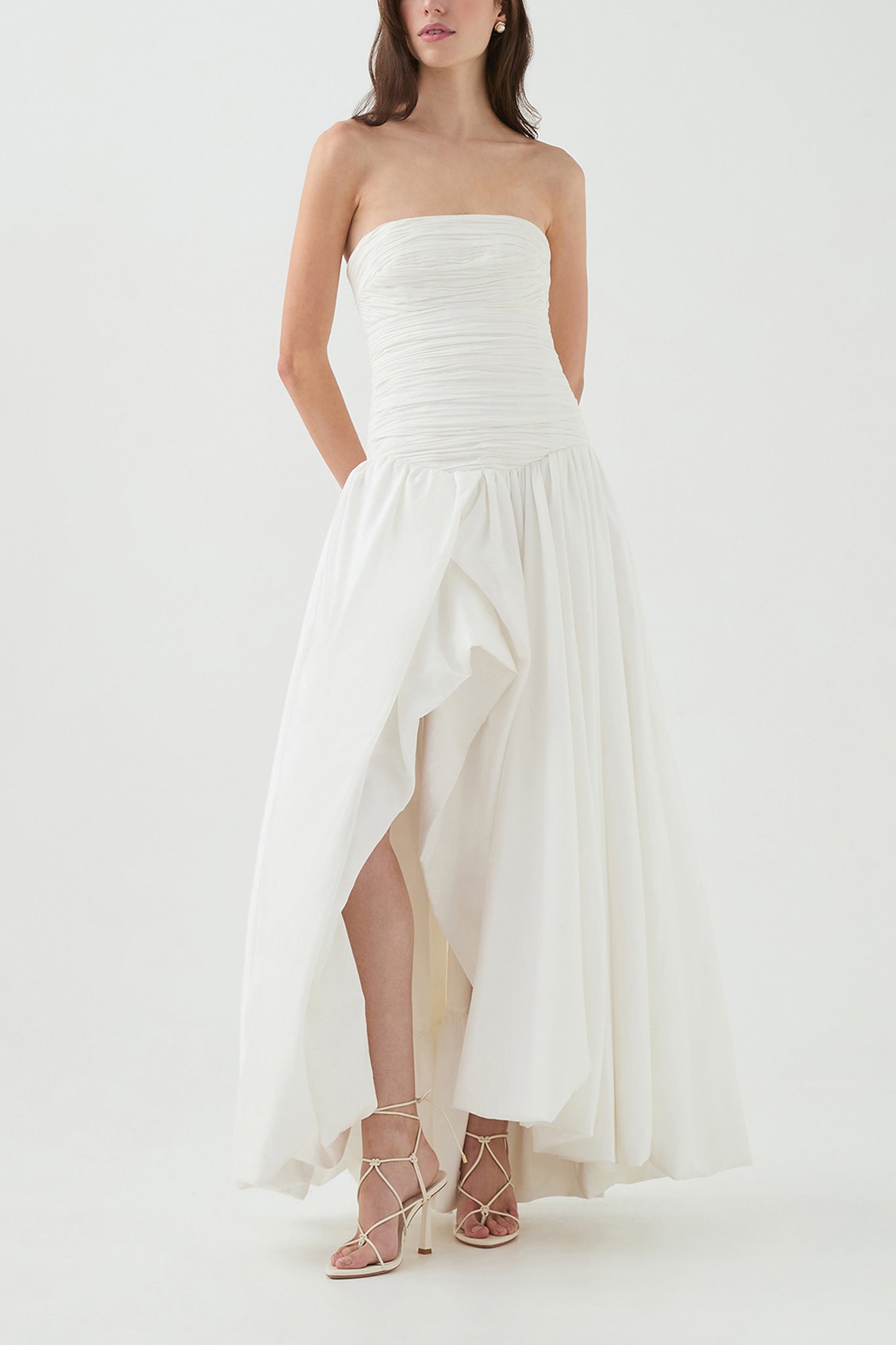 Violette Bubble Hem Maxi Drs
