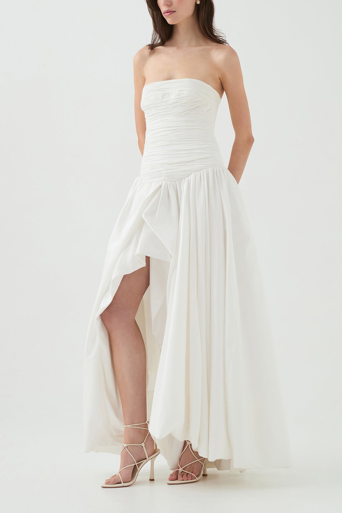 Violette Bubble Hem Maxi Drs