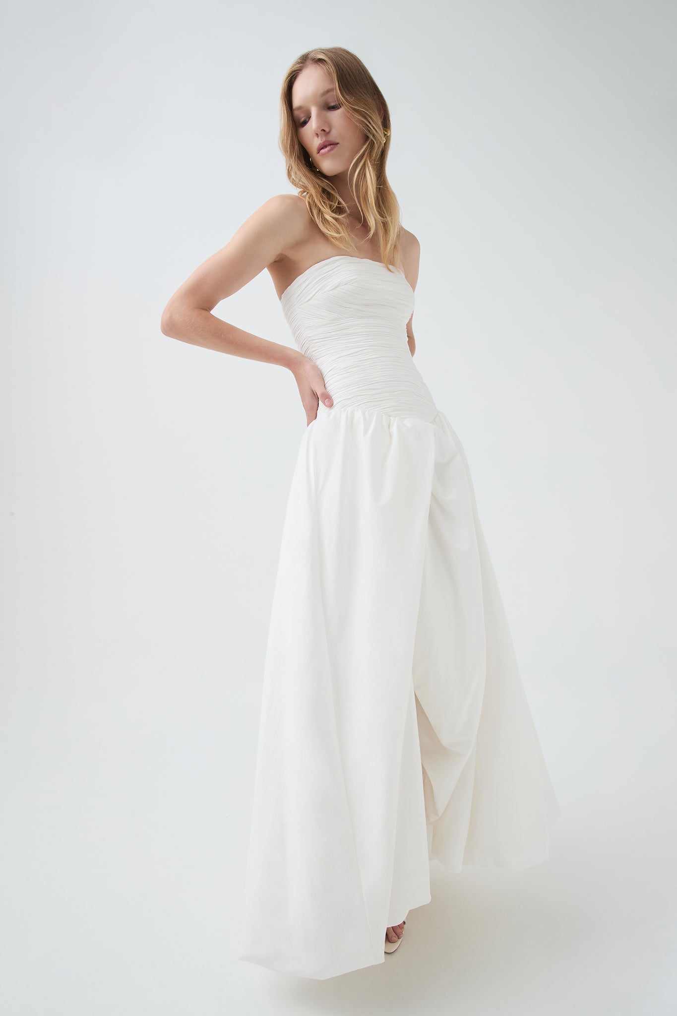 Violette Bubble Hem Maxi Drs