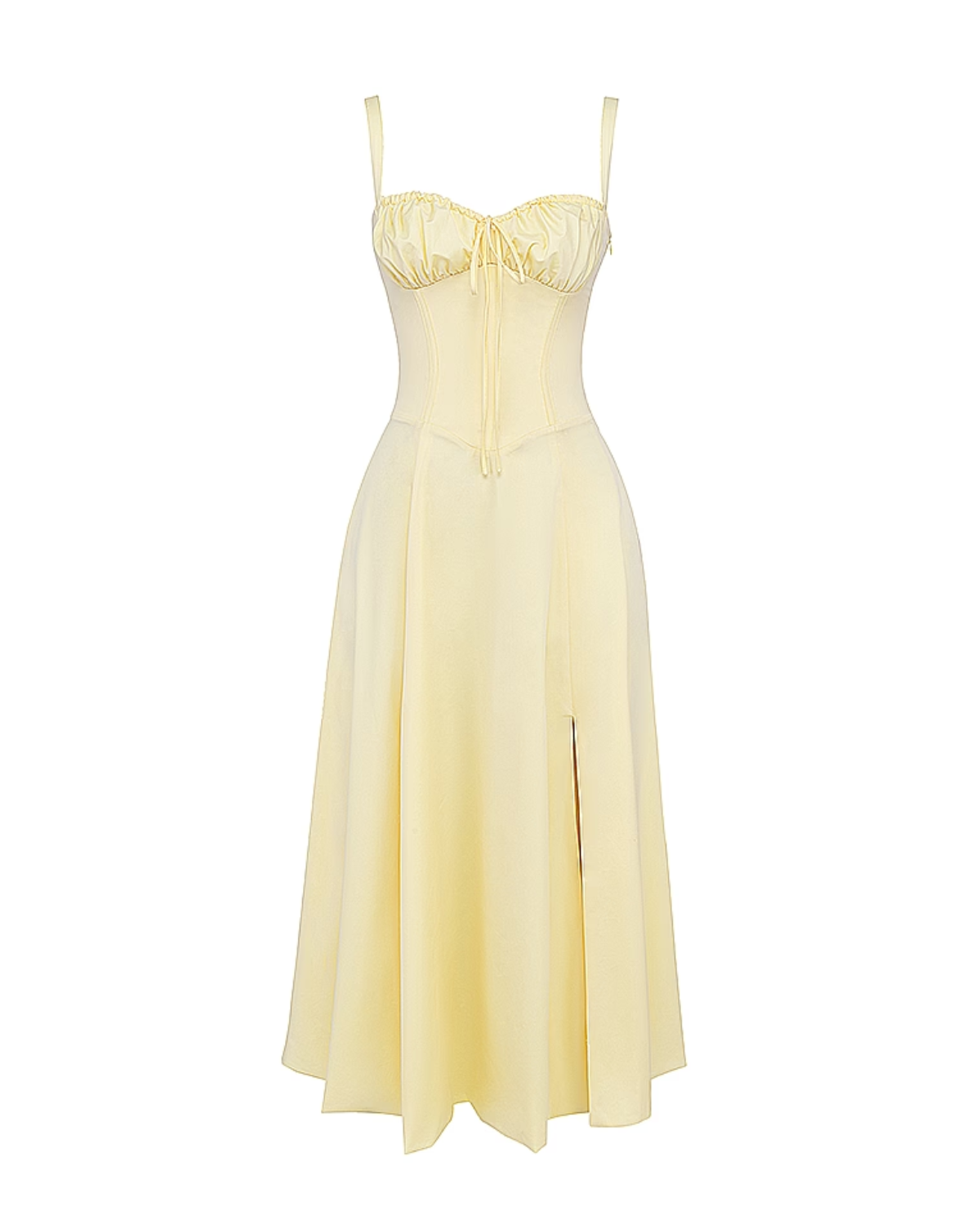 Buttercup Stretch Cotton, Corseted Bodice, Garden Parties & Dates