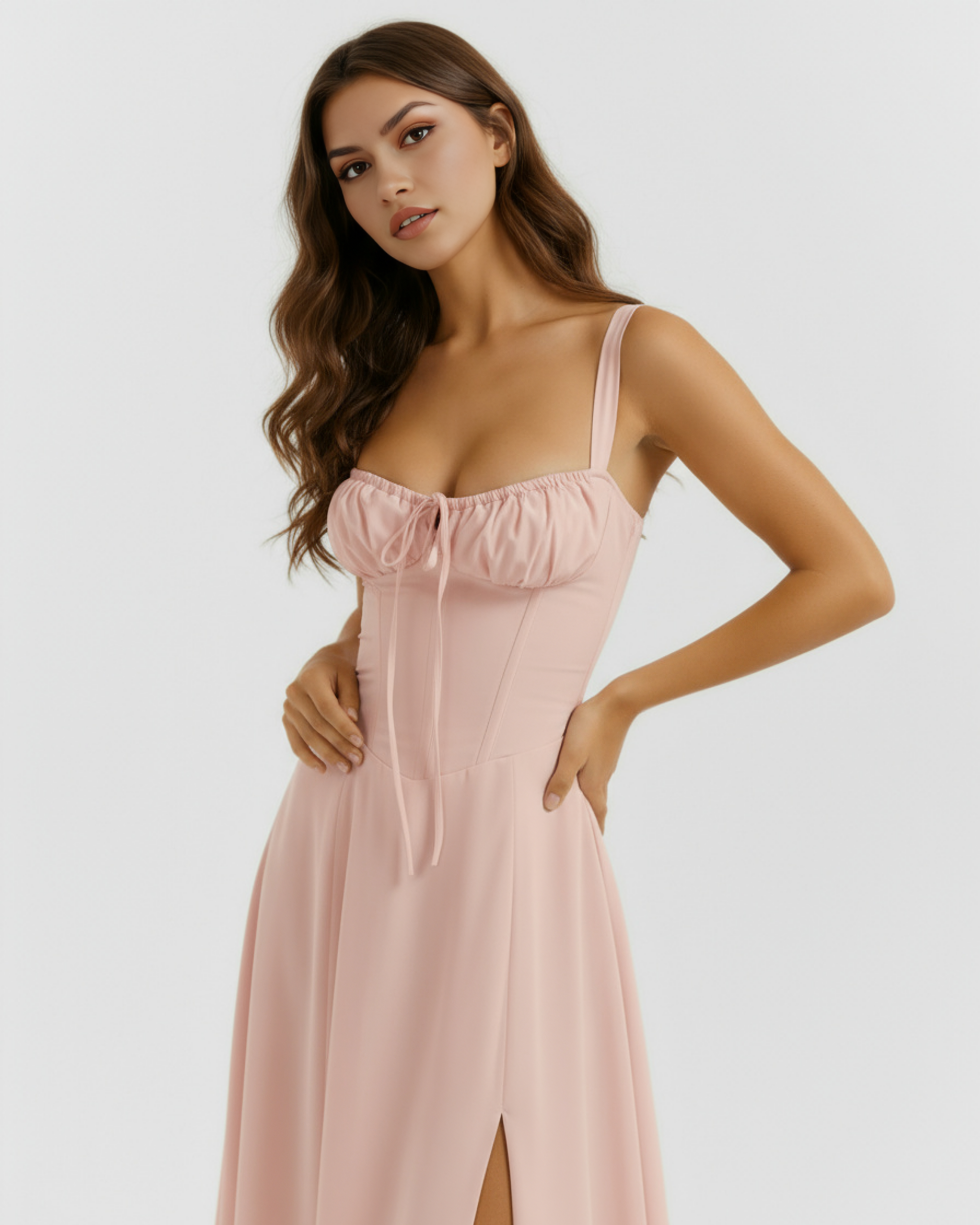 Ros Stretch Cotton, Corseted Bodice, Garden Parties & Dates