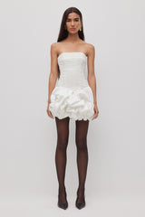Violette Bubble Hem Mini Dress