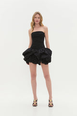 Violette Bubble Hem Mini Dress