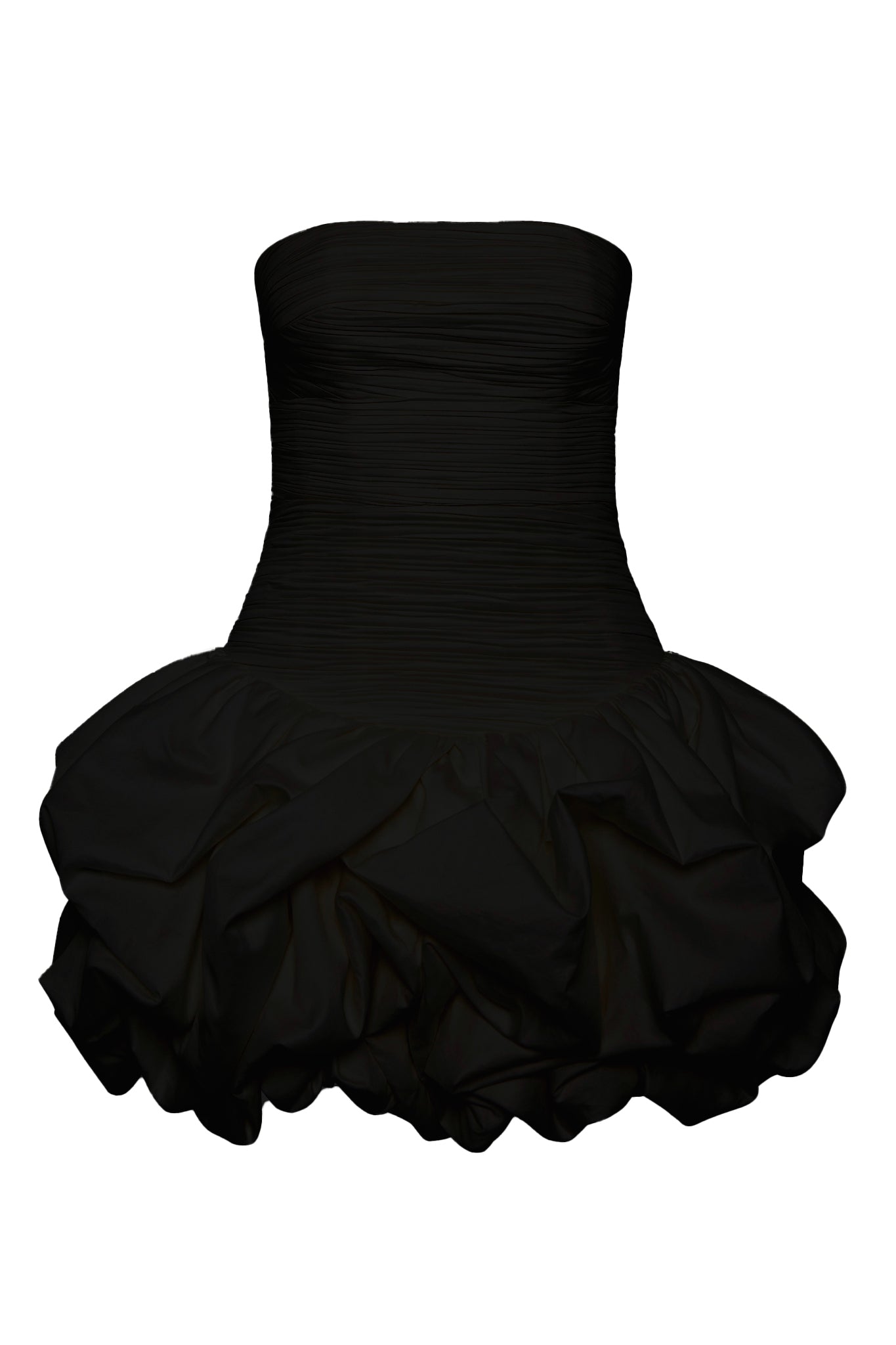 Violette Bubble Hem Mini Dress