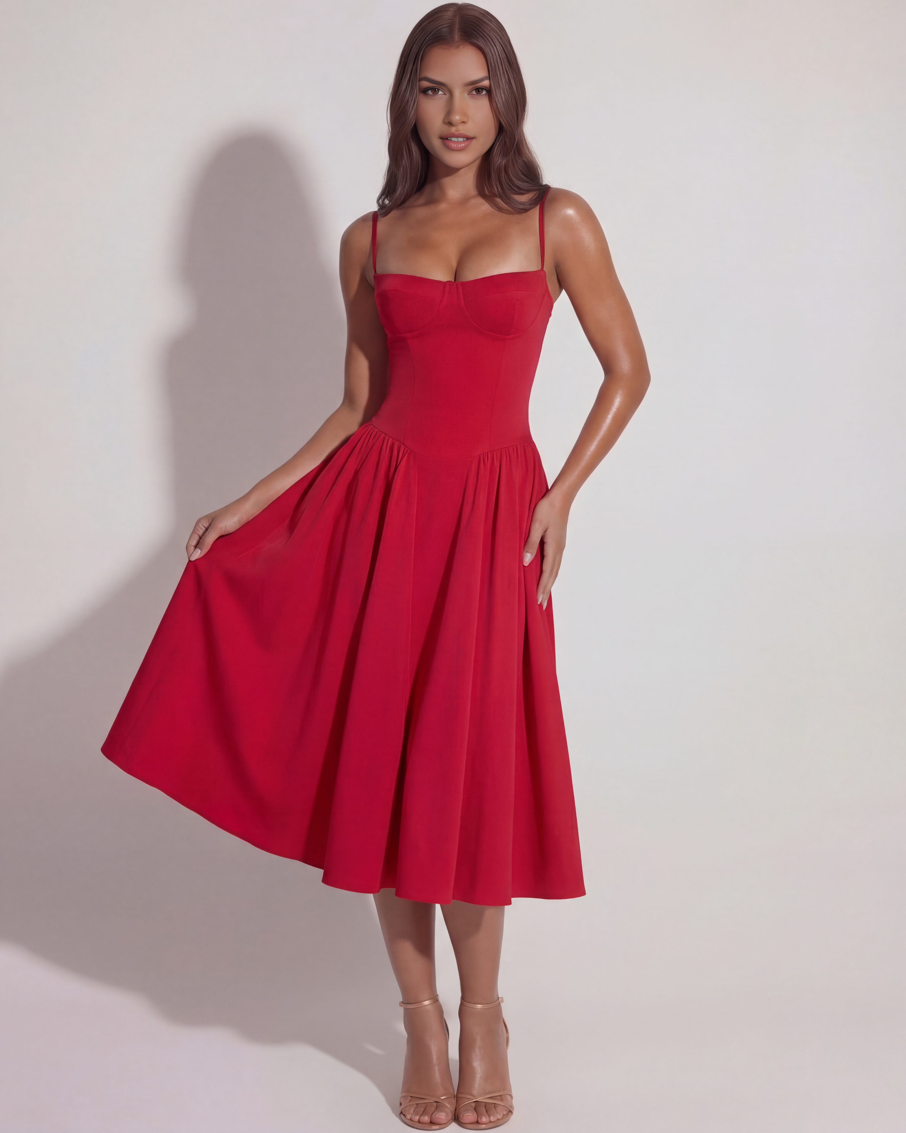Sweetheart Neckline, Boned Bodice, Summer Events