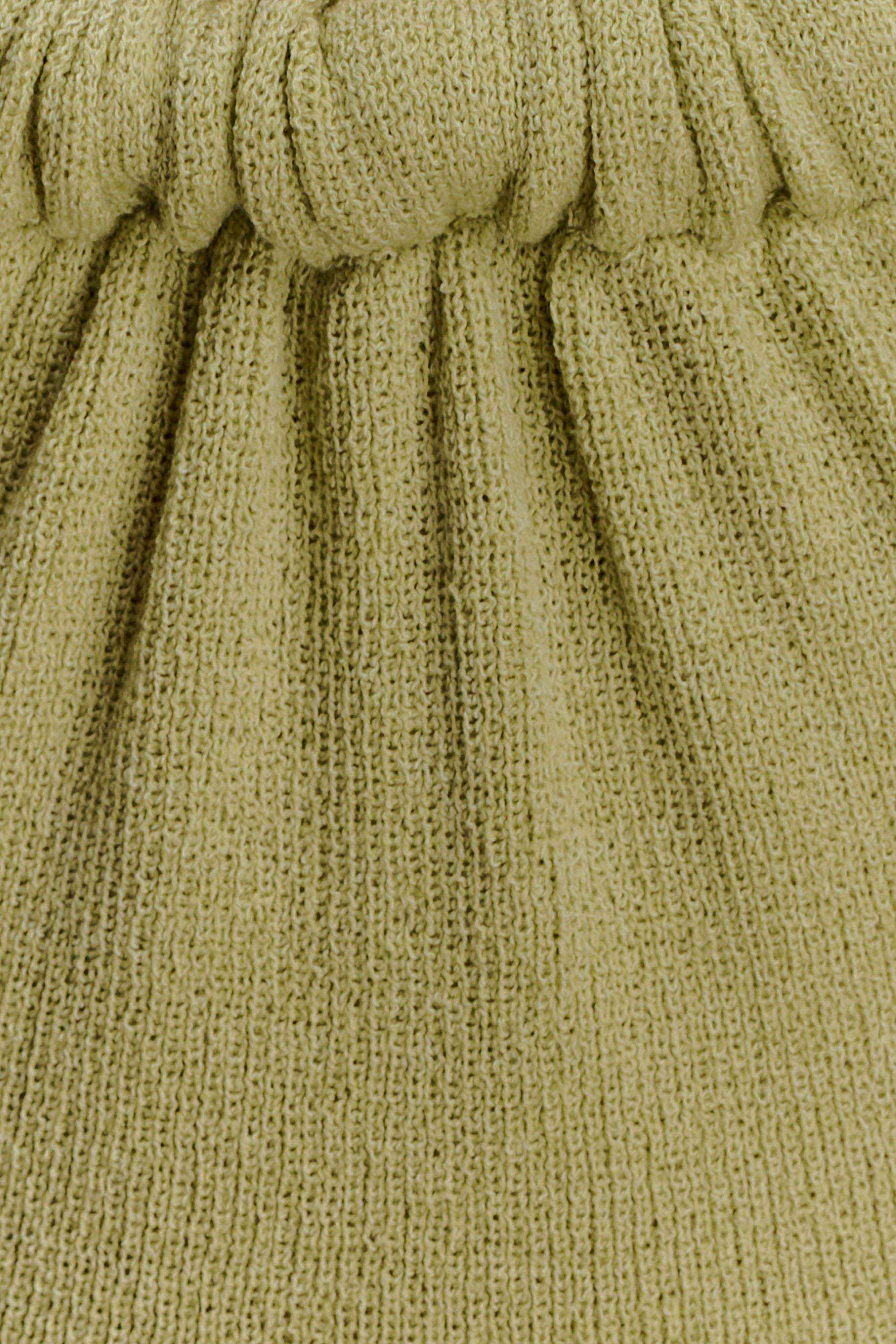 Cornelia Light Olive Halter Maxi Dress