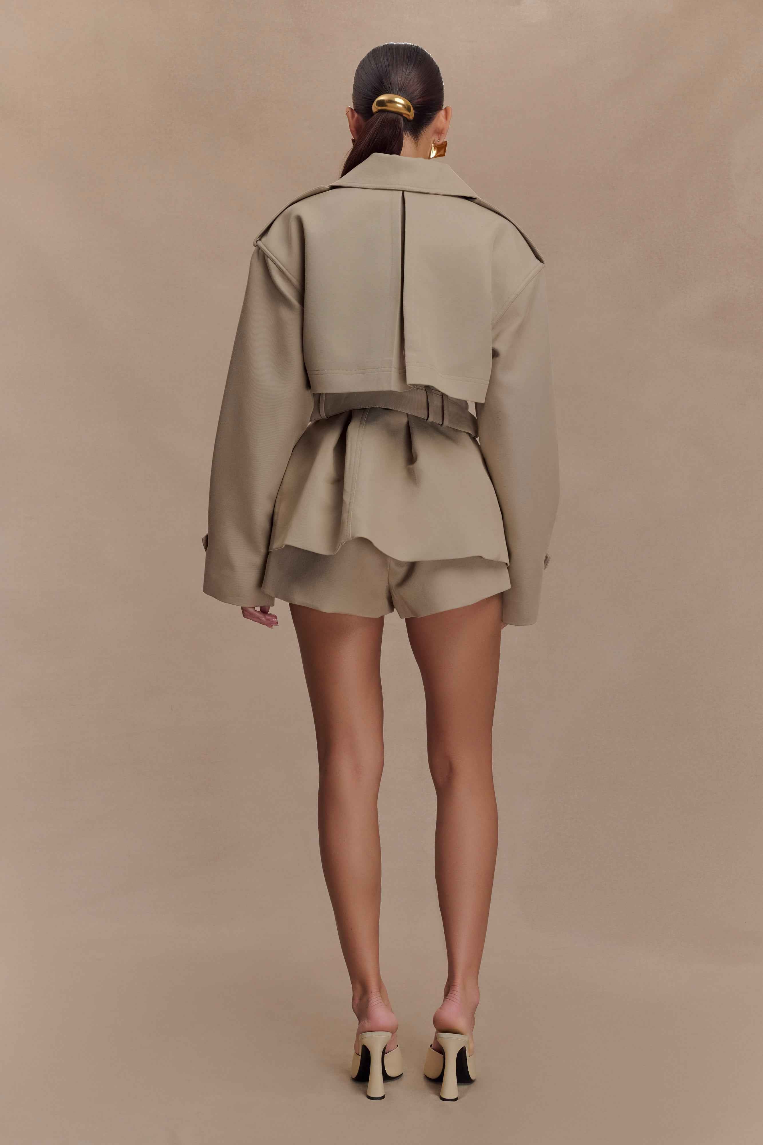 Alden Pebble Short Trench Jacket