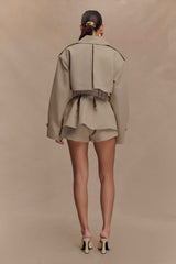 Alden Pebble Short Trench Jacket