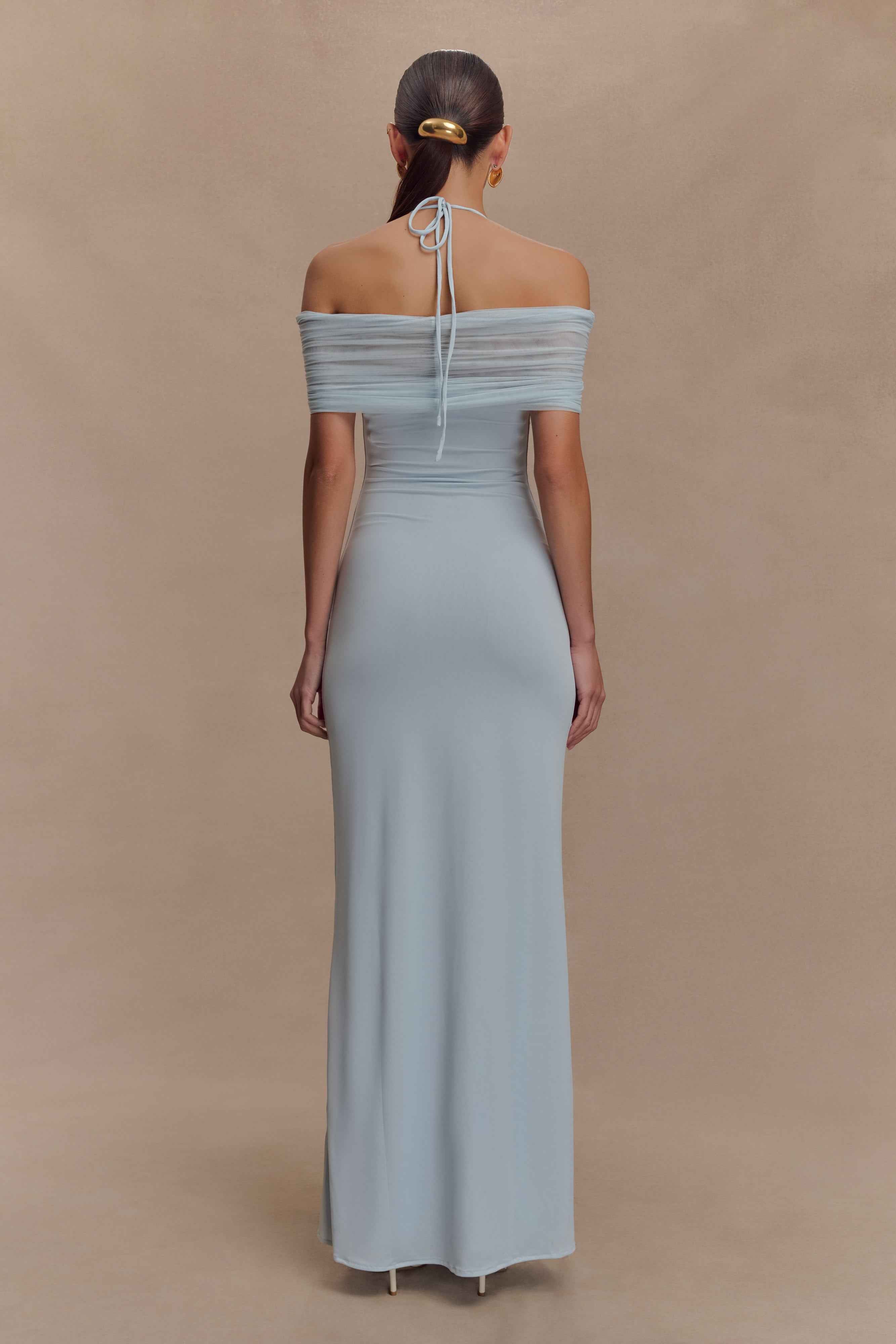 Bernadina Pale Blue Maxi Dress