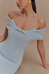 Bernadina Pale Blue Maxi Dress
