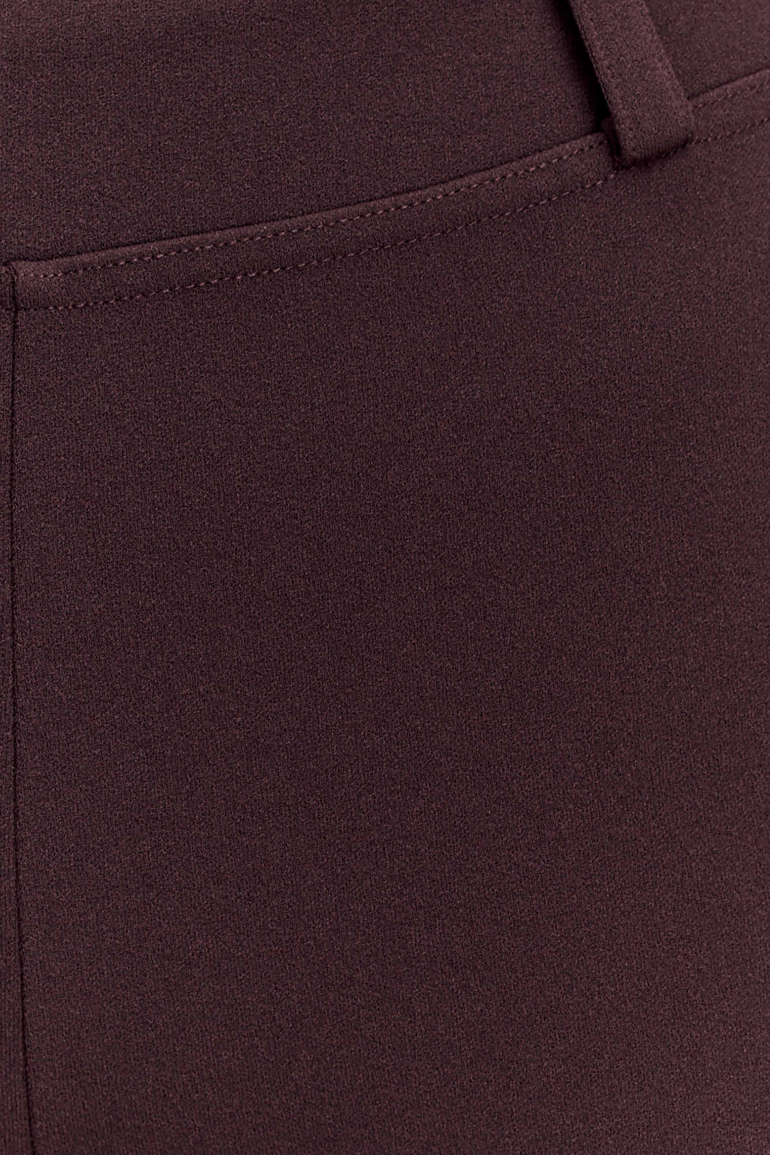 Blanca Chocolate Stretch Crepe Capri Pants