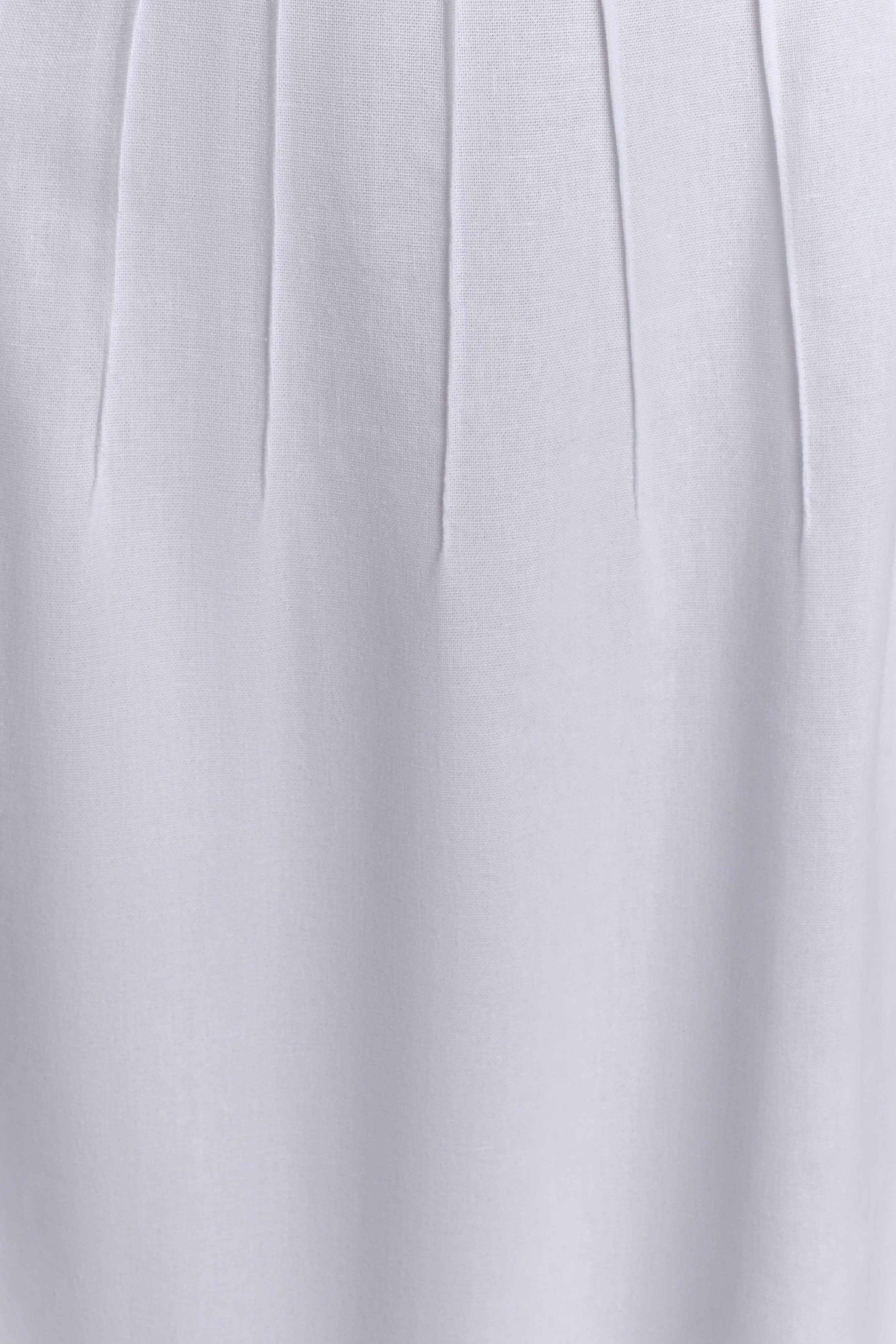 Sofie White Pintuck Maxi Dress