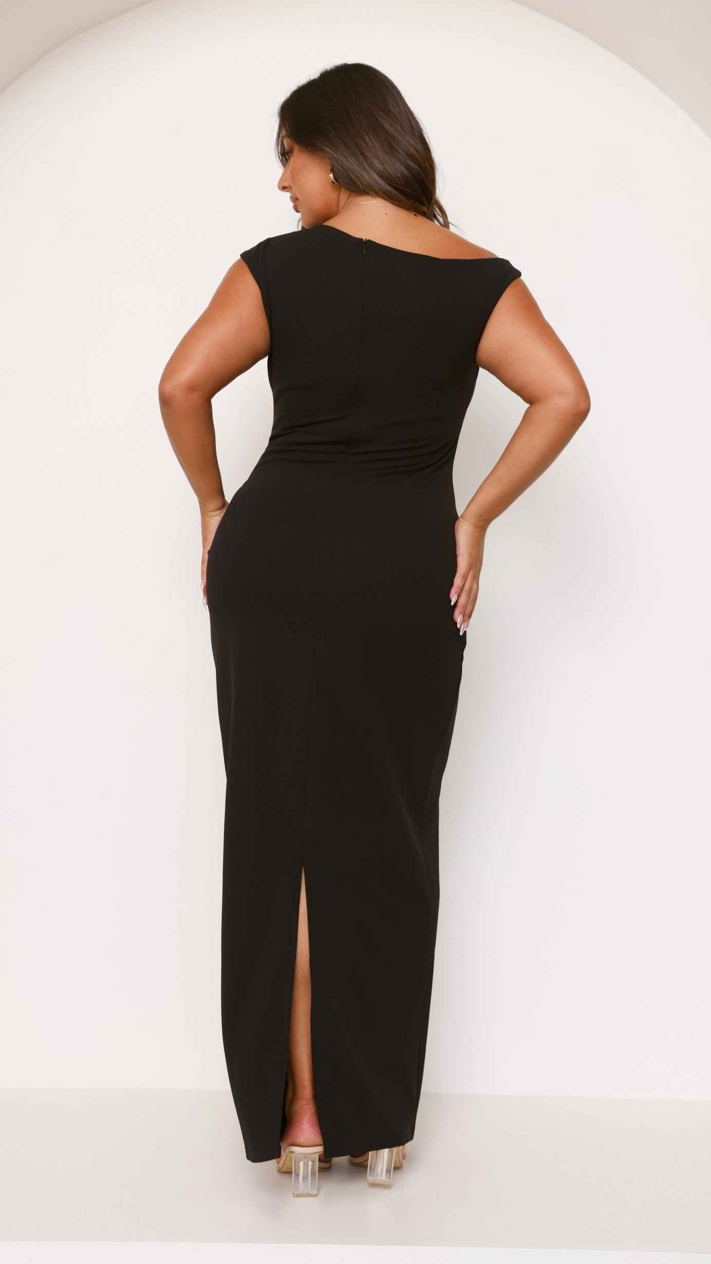 Lilah Maxi Dress - Black