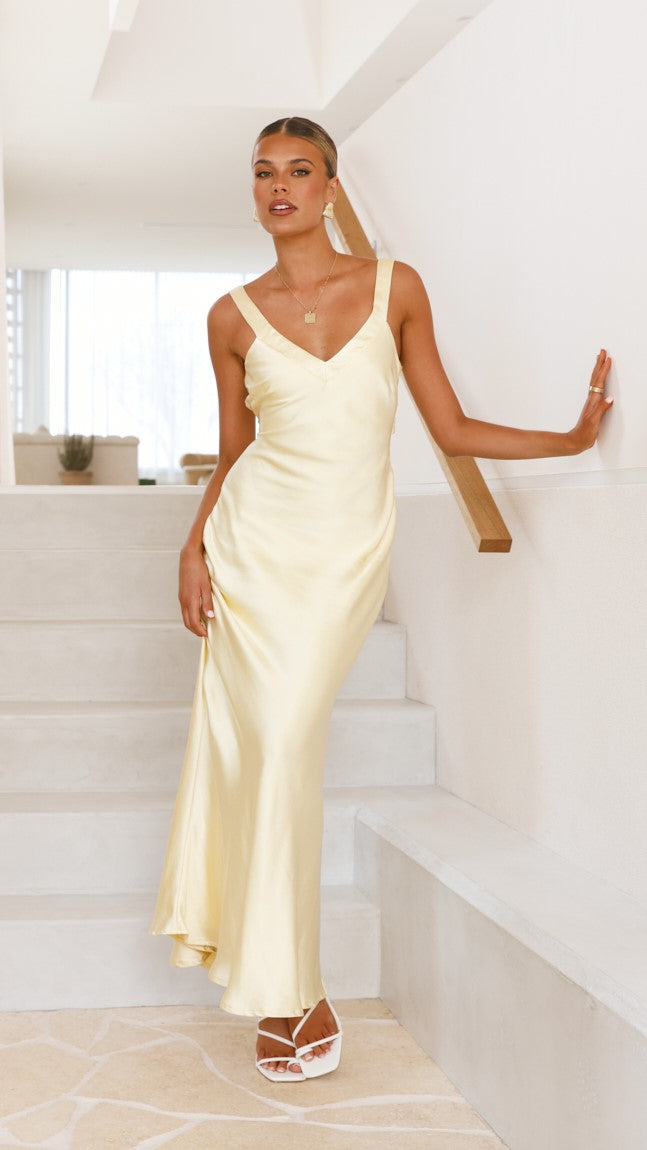 Yellow Andie Maxi Dress