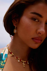 Azela Earrings in Pearl